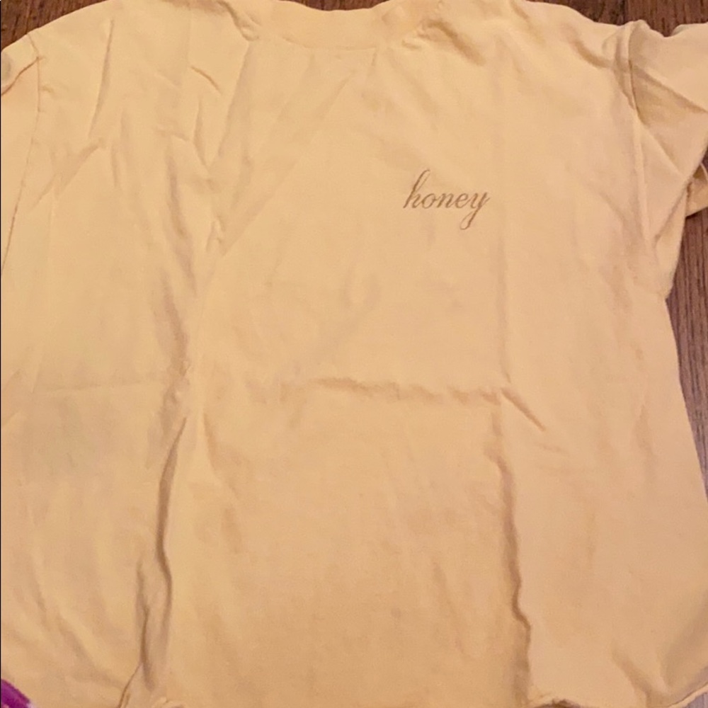 brandy melville honey shirt